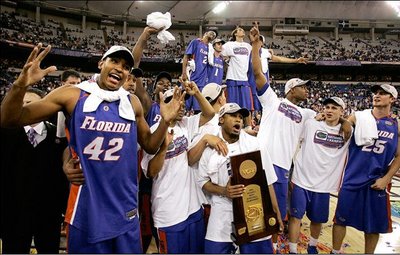 Florida Gators 2006 NCAA Div I Men's Basketball Champs!  The iPINIONS